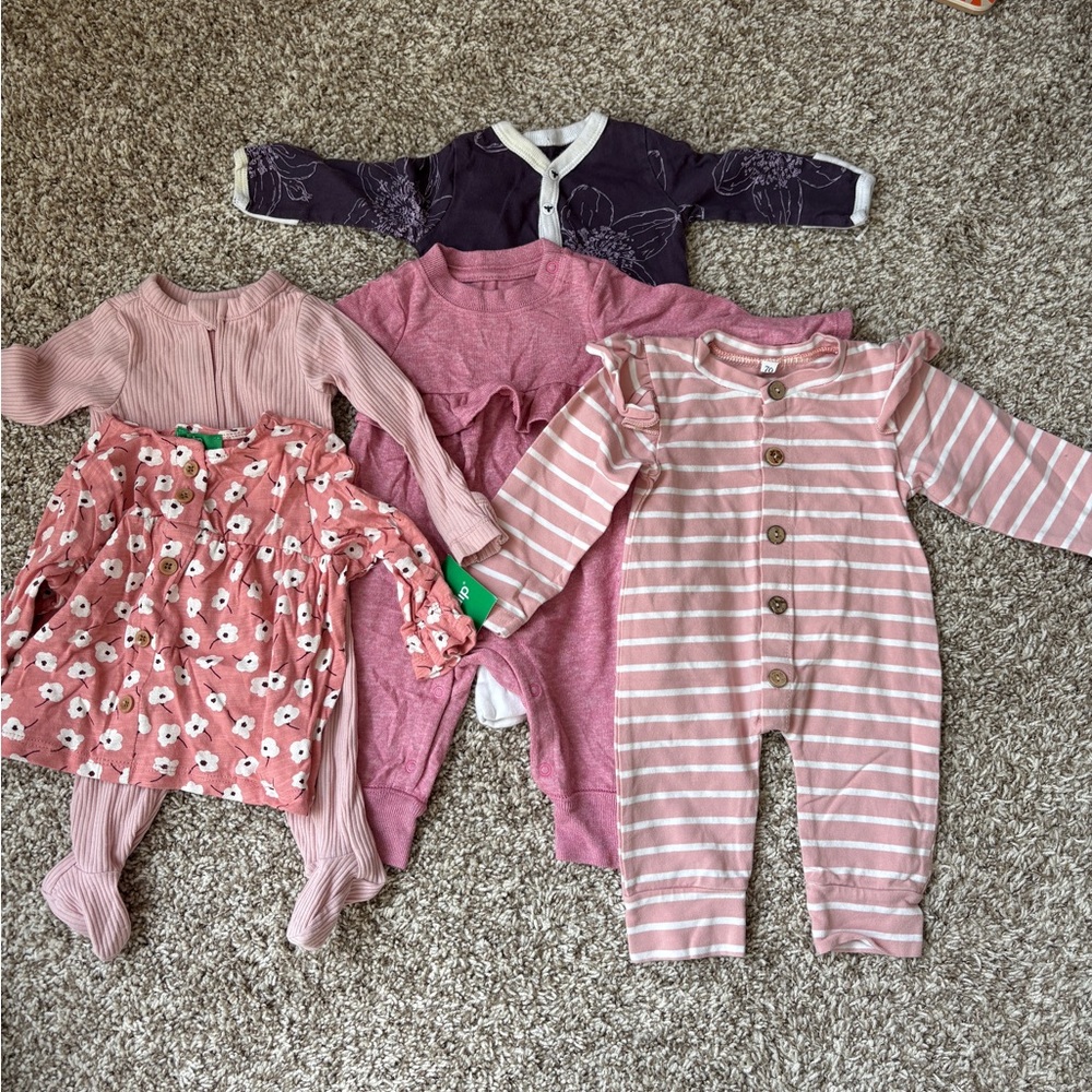 Newborn baby girl bundle